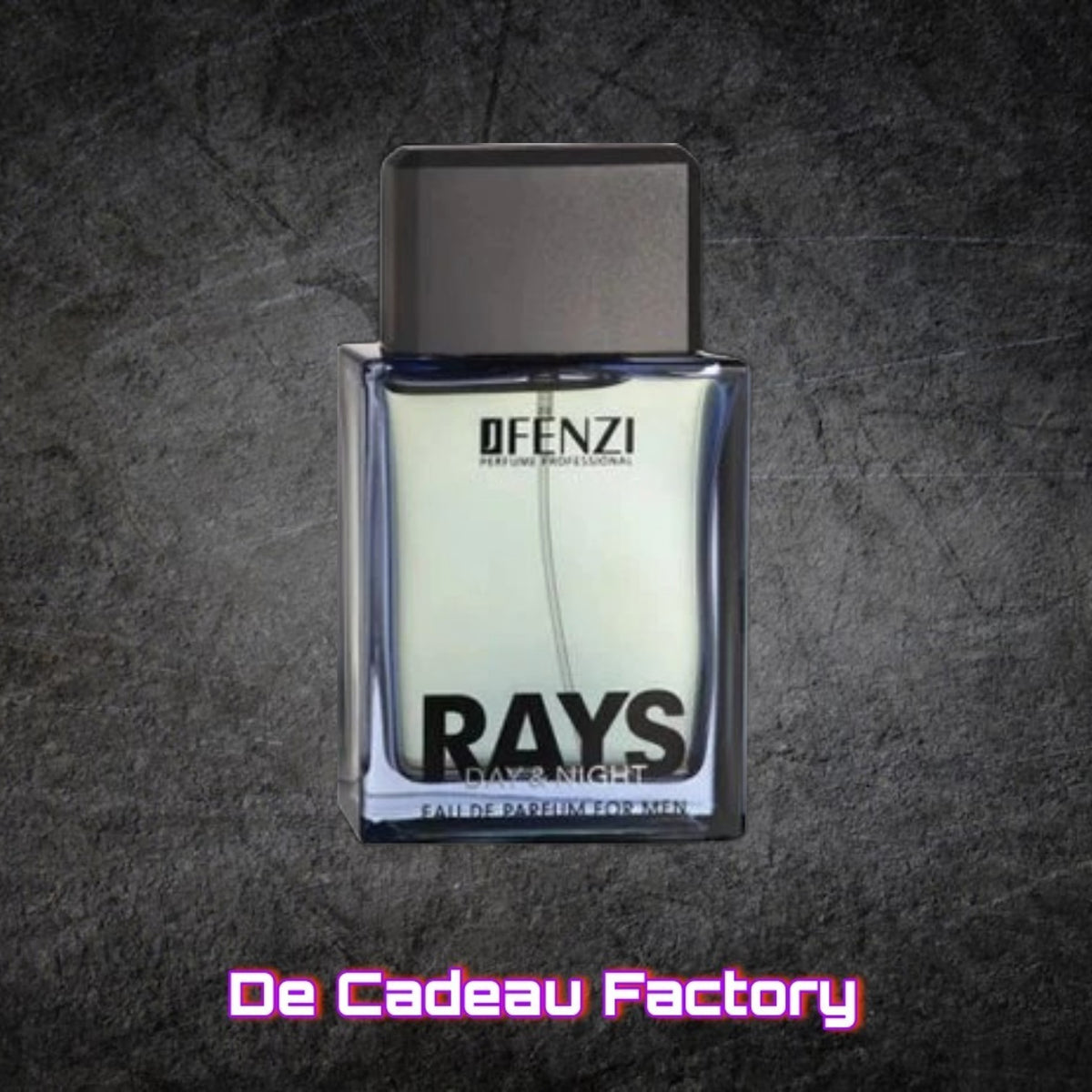 De Cadeau Factory JFENZI Rays Day&Night eau de parfum voor heren met houtachtige en aromatische geurnoten
