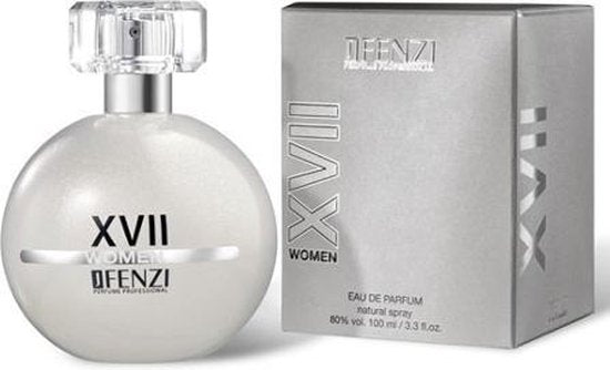 Bloemig, Fruitig merkgeur voor dames - JFenzi - Eau de Parfum - XVII Women - 100ml - 80% ✮✮✮✮✮ - Cadeau Tip !